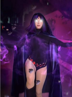 Primer disfraz #halloween #bethcast #disfraz #raven