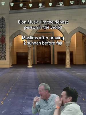 Muslims after praying 2 rakah before fajr #muslim #islam #fajr #rich