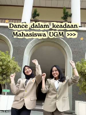 Ikutin trend pas udah masuk UGM, hits different ya 🤭✨ Kalau kamu, apa yang paling hits different sejak jadi Mahasiswa UGM?👀