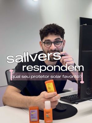 deu empate por aqui e ninguém quer ceder 😅 desempata pra gente? qual é seu protetor solar favorito? #protetorsolar #sallveskincare #sallve #skincare #fps