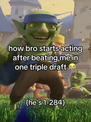 And that’ll be the only win he ever gets