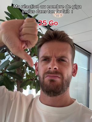 À partir de 350Go c’est ok. #react #reaction #data #dataillimitée #free