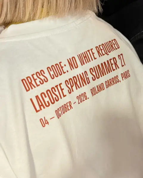 It’s all in the details #TikTokFashion #LacosteSS27 #Lacoste #FashionWeek #fashiontiktok