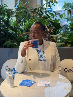 coffee + skincare, yes please 💙 #CeraVeEADV2026 #CeraVe #DevelopedWithDerms