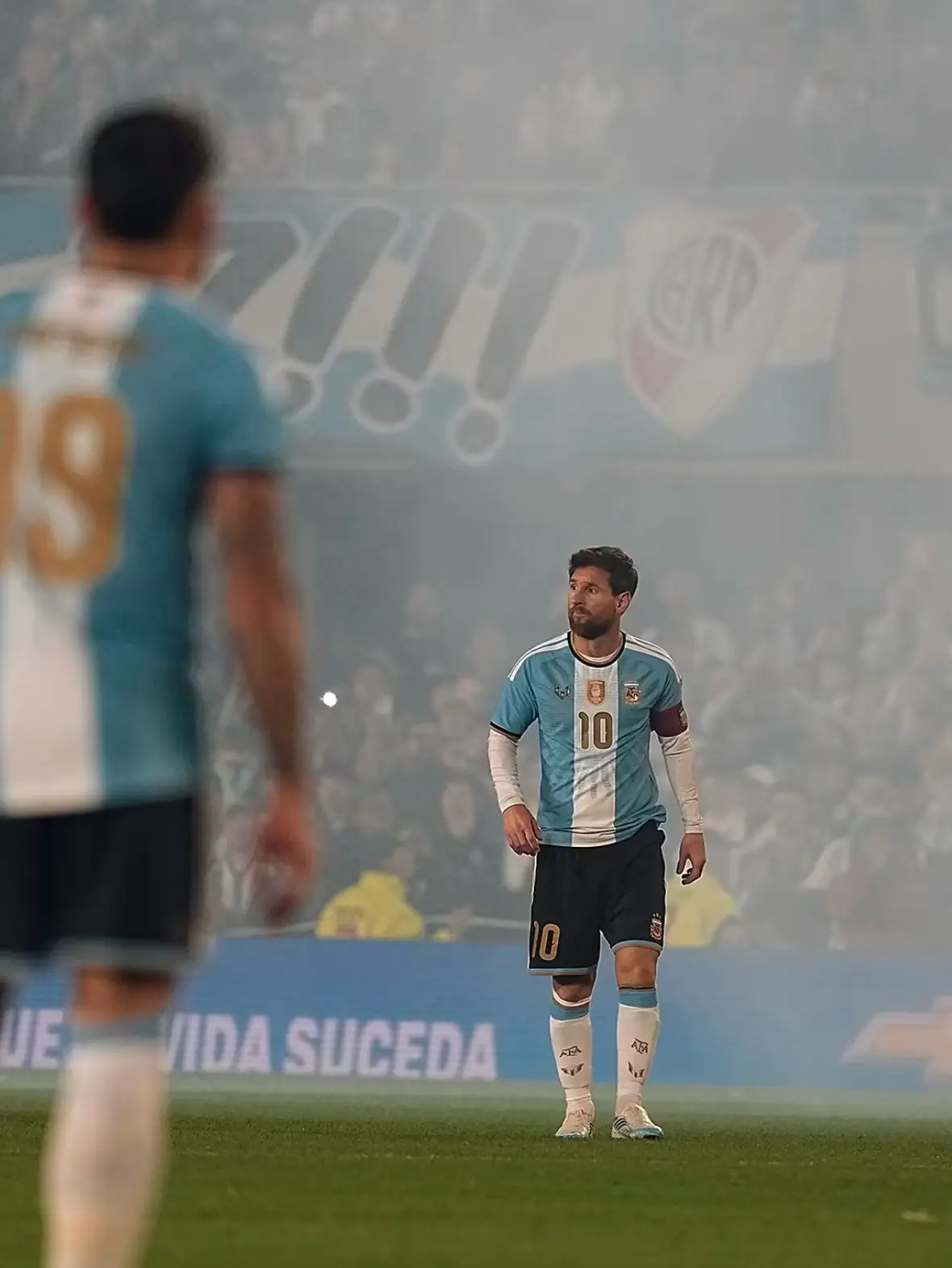🇦🇷🏟️ #SeleccionArgentina #LionelMessi #EstadioMonumental #Messi