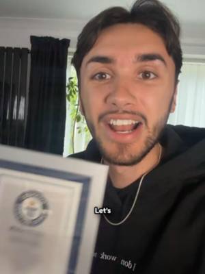 Let's break a world record... Video Credit: louisayy (TikTok) #fyp #foryou #forupage #cringe #worldrecord #comedy #funny