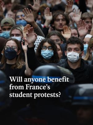 Hundreds of French students have been injured and thousands arrested in protests across the country. The Economist examines why both the leader of the hard-right party, Marine Le Pen, and of the hard-left, Jean-Luc Mé…