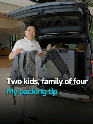 Where's everyone headed next? For a family of four with two kids, here's a luggage combination I'd recommend. #XiaomiSkyNomad #EV