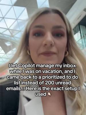 I let Copilot manage my inbox while I was on vacation… and I came back to a prioritized to-do list instead of 200 unread emails. 🤯 Coming back from time off used to undo the whole trip. Land, open Outlook, hundreds o…