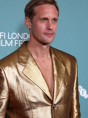 #AlexanderSkarsgard at today's #Wicker screening in London, making GQ editors everywhere do a double take.