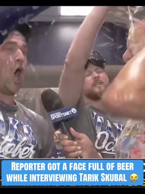 Dodgers locker room was wild after advancing to the NLCS 🤣 (via @MLB, SportsNetLA) #MLB #baseball #dodgers #celebration
