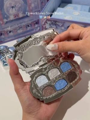 POV: your Snow Ballet package just arrived. 🩵🩰✨(©: @prillieee)#flowerknows#SnowBallet#flowerknowsmakeup#makeup#unboxing#wintervibes#makeuphaul