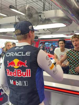 Max 🤜🤛 @CORTIS Singapore’s bringing all the stars together ✨ #F1 #MaxVerstappen #Cortis