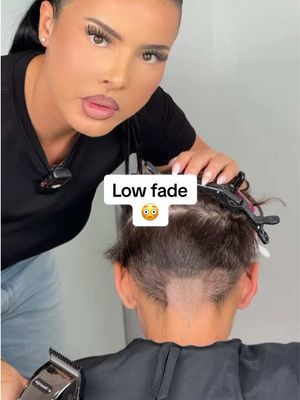 A fade that's truly degrading 😳 That bald spot? Don't worry, we'll cover it up 😂 #asmr #fade #curl #degrade #hairstyle