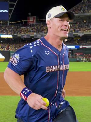 John Cena just delivered the game ball in style🔥 #johncena #savannahbananas