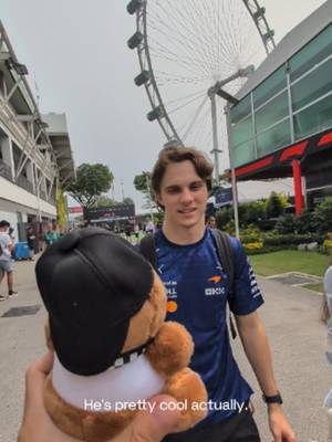 New bear-stie alert 🚨 #McLarenF1 #F1 #singapore