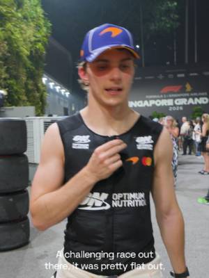 Ready for an ice cold bath 🧊 #McLarenF1 #F1 #singapore