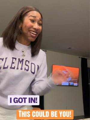 Come be a Clemson Tiger! 🐅