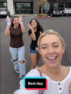 Best day ever !! 🤪🫶 spending the day with @kpandally after getting 100k likes 😊