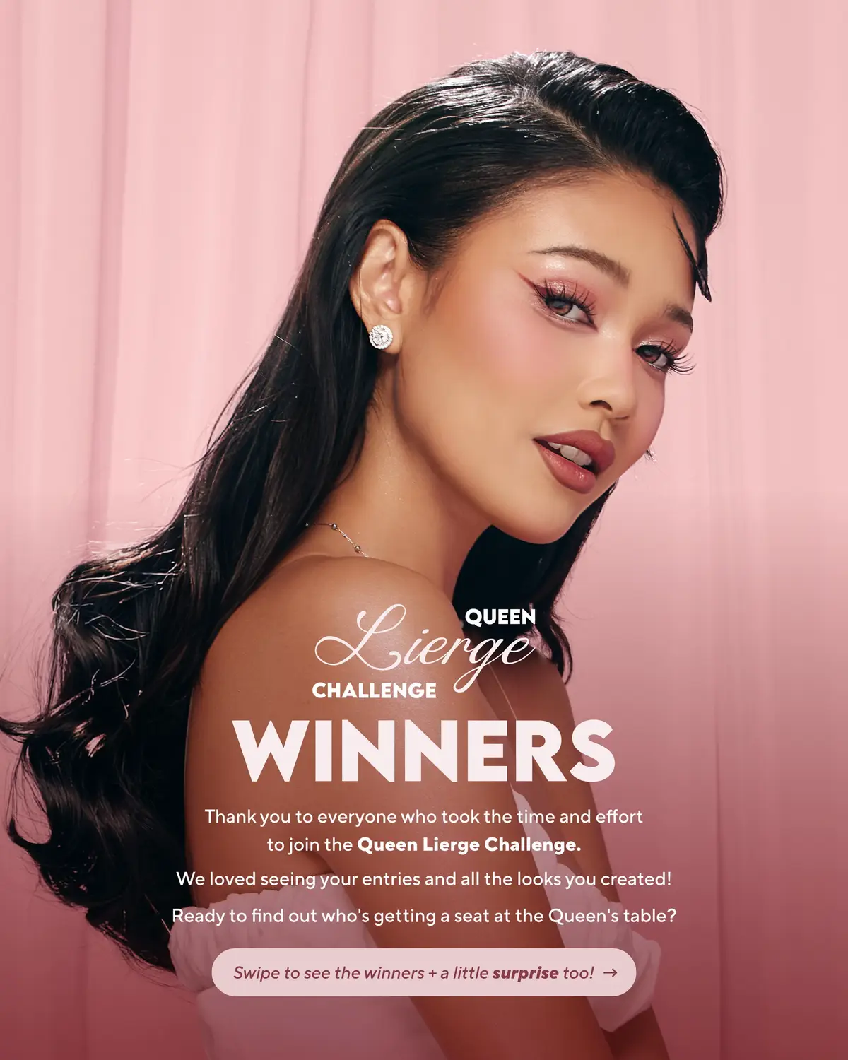 Ready to find out who’s getting a seat at the Queen’s table (+ a little surprise too)? 👀👑 Congratulations to the 20 winners of the Queen Lierge Challenge! We can’t to meet you at the V x Lierge Launch Event this Oct…