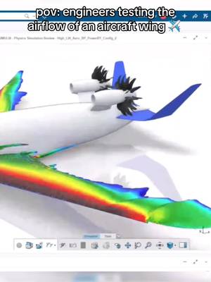 Brought to you by PowerFLOW on the 3DEXPERIENCE platform! 🙌 #simulation #engineer #engineering #simulationtok
