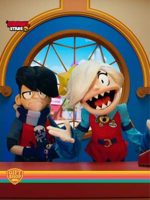 Welcome to Gift Shop TV! 📺✨ Join Edgar and Colette for a first look at the new in-game Gift Shop for official Brawl Stars MERCH! Find it in the News section 📰