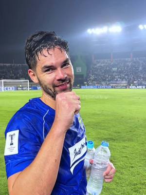 DEBUT CAK SANDY! 👀💙 #PERSIB