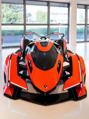 The closer you look, the more Lamborghini V12 Vision Gran Turismo reveals. #Lamborghini #V12 #visiongrandturismo