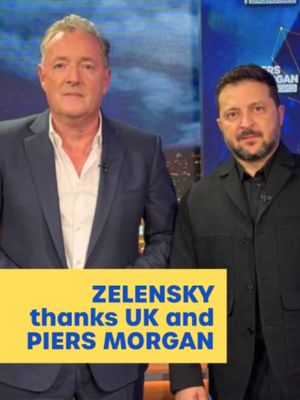 'President Trump, do the right thing...' Piers Morgan gives his message to the US leader as Ukraine's President Zelensky thanks him and the UK for their continued support. #ukraine #zelensky #russia #piersmorganuncens…