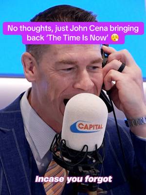 …speechless Our full chat with THE John Cena comes out at 3pm today on Capital’s YouTube channel and @Global Player 👀 #johncena #thetimeisnow #WWE #matchboxmovie #cenarapping