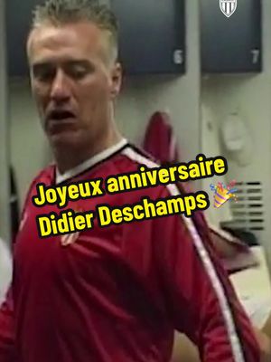 Joyeux anniversaire à notre ancien entraîneur 𝐃𝐢𝐝𝐢𝐞𝐫 𝐃𝐞𝐬𝐜𝐡𝐚𝐦𝐩𝐬 🎉 🔙 Retour sur l’une de ses causeries mémorables en 🔴&⚪️ #football #monaco #coach #anniversaire #sport
