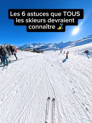 Astuce : pour ne plus avoir MAL aux pieds ⚠️🤕 Les 6 astuces que tout les skieurs devraient connaître ☝️⛷️ Pensez à ouvrir vos crochets à chaque remontée mécanique pour faire circuler le sang 🩸🦾 #ski #tuto #astuce #…