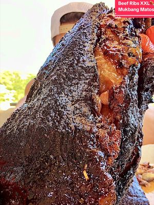 XXL Beef Ribs Mukbang 🐂 @maisonlerdacannes