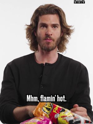 Andrew Garfield loves Flamin' Hot Cheetos 😮‍💨🔥 #snackwars #ladbibleoriginal #ladbible