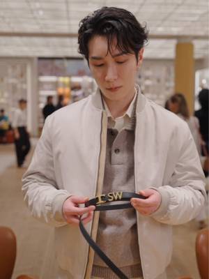 My Signature with Tod’s Brand Ambassador Shota Watanabe. #Tods