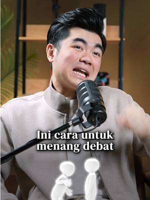 Ini cara menang debat dari orang bodoh.