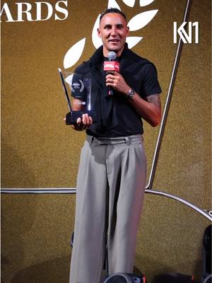 Un orgullo recibir este premio. Agradecido a Sports Illustrated #SIAwards @Sports Illustrated mx