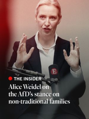 The Alternative for Germany party defines the family exclusively as a mother, father, and their children. The co-leader of the party, Alice Weidel, explains why she supports that description while raising two children…