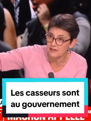 Les plus grands casseurs sont au gouvernement. Ils cassent tout : l'école, l'hôpital, les retraites... #16octobre