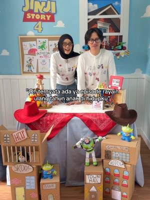 semoga tiap taun bisa dekorin ulang tahun jinji ya naak<3 Aamiin Allahumma Aamiin