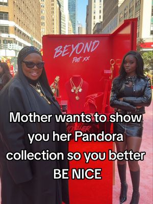 Shhh! @damepatx is speaking about her new collection. #PandoraxPatMcGrath #Pandora​ @Olandria