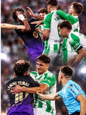 هل استحق لاعب #ريال_بيتيس أمام #برشلونة الطرد بسبب #لامين_يامال #كرة_القدم