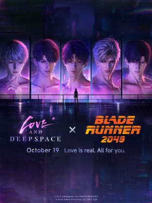 "Interlinked." Love and Deepspace × Blade Runner 2049 Crossover will be available tomorrow! Concept Trailer Released! Every moment with him resurfaces from deep within memory. When a response to love deviates from the…