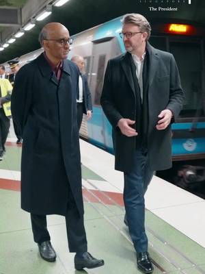 A good start to my State Visit to Sweden — meeting Singaporeans who have made a home here, and seeing how Singapore's expertise is contributing to Stockholm’s public transport.