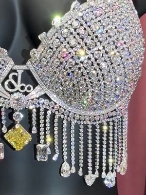 The most expensive bra in the world. The Angel Fantasy Bra. Designed By Jacob & Co. in partnership with @victoriassecret for the Victoria's Secret Fashion Show 2026. #JacobAndCo #VSfashionshow #InspiredByTheImpossible…