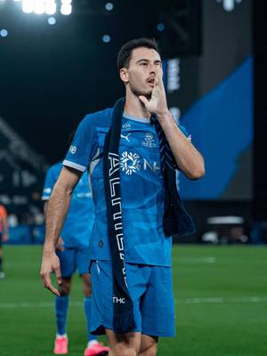 Martinelli's late winner, one more time 🎥💙 #AlHilal #الهلال