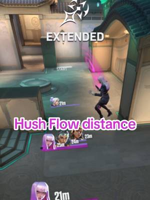space taking? one of Hush's specialities #valorant