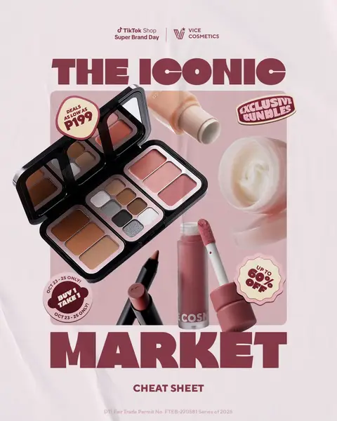 Your shopping list just got a whole lot ICONIC. 🛒✨ From the #VxLierge Grand Launch to all the iconic deals waiting at 𝗧𝗵𝗲 𝗜𝗰𝗼𝗻𝗶𝗰 𝗠𝗮𝗿𝗸𝗲𝘁, here are all the deals you need to know before you add to cart. …
