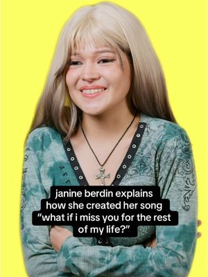 @not janine berdin created a masterpiece with her song "what if I miss you for the rest of my life?" 🎶👏 #genius #verified #janineberdin #lyrics #philippines