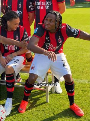 literally Chukwu core 😭 #acmilan #tiktokcalcio #tiktokfootball #chukwueze
